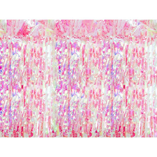 Picture of BACK DROP CURTAIN IRIDESCENT PINK 100 X 200CM